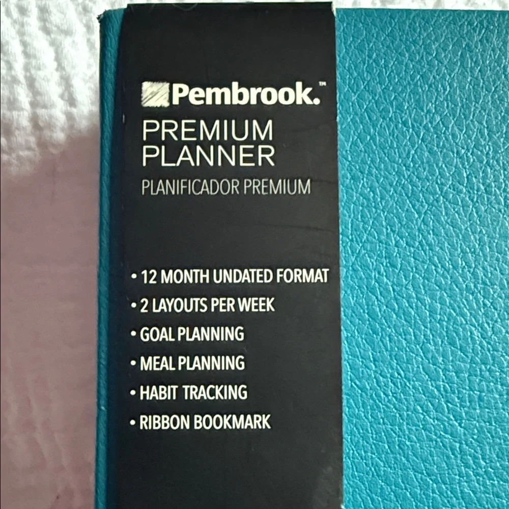 Elegant Teal Notebook with Pen Set(4)